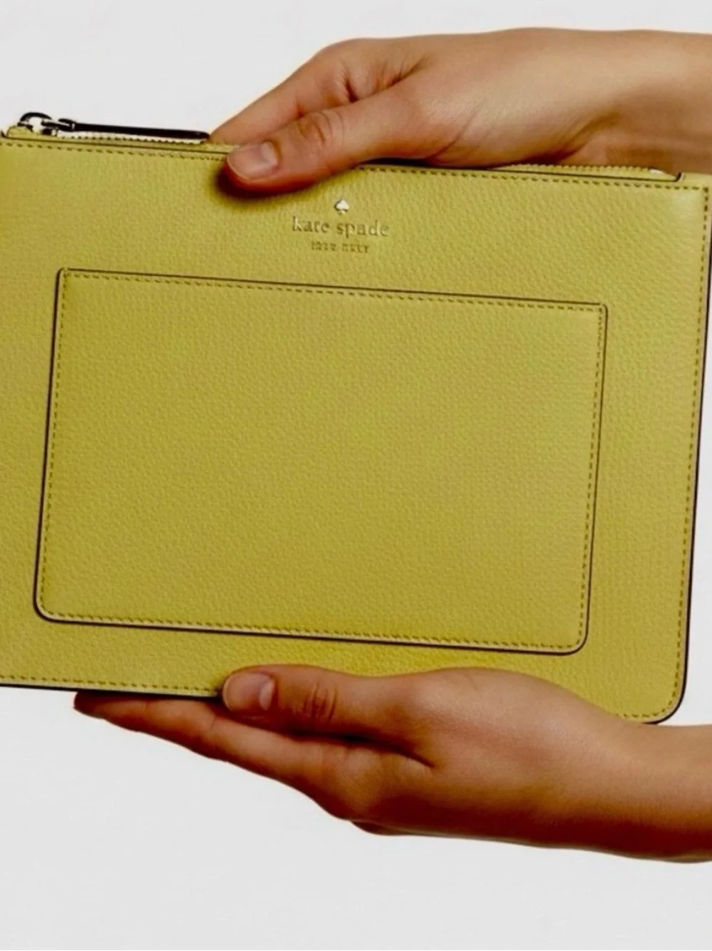 Authentic kate spade “On Purpose” Limelight Leather Crossbody.